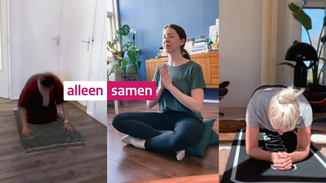Video poster: alleen samen - thuis blijven