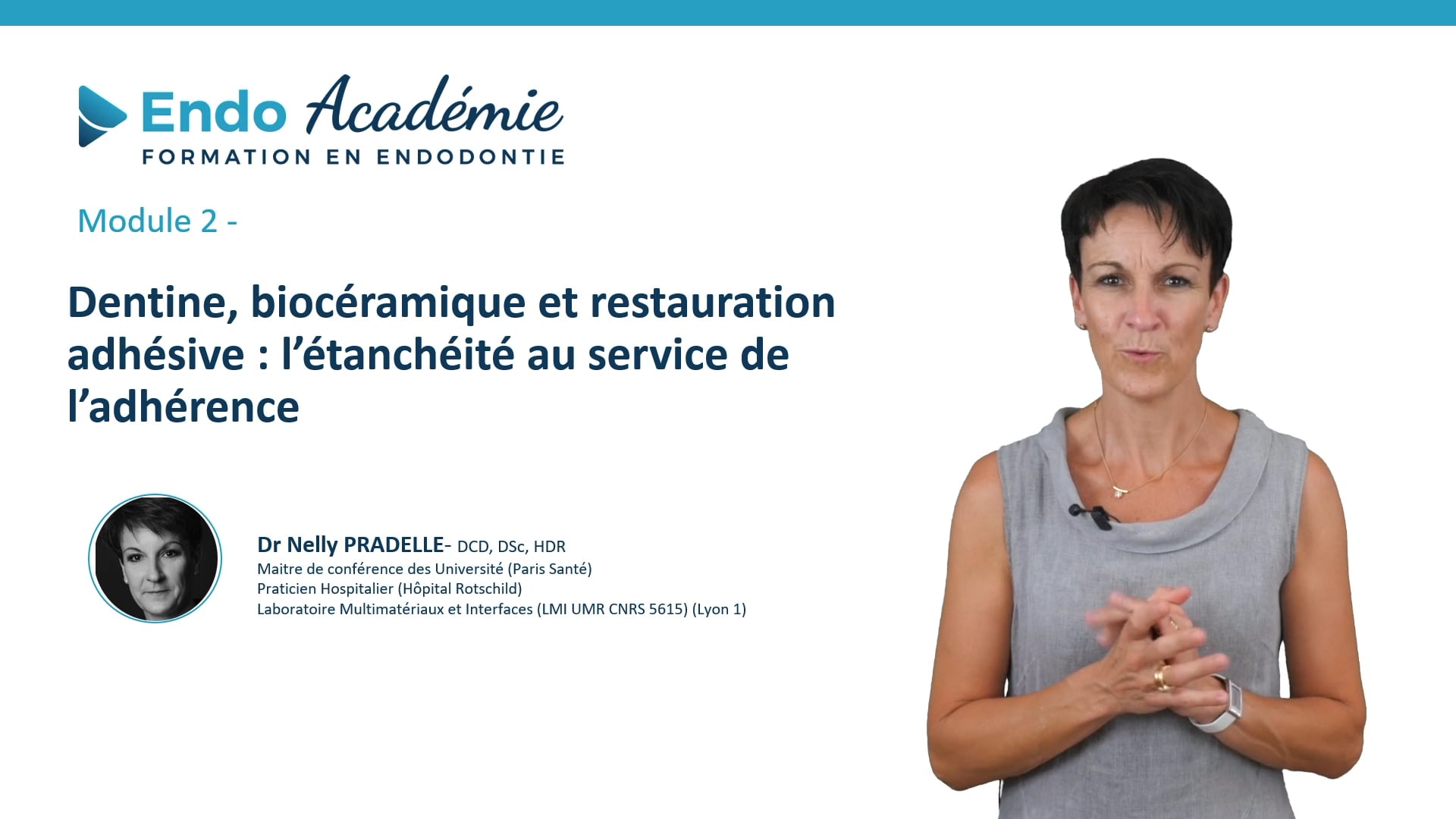 Introduction d'un module de formation Endo Académie