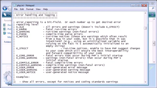 _Beginner PHP Tutorial - 14 - Error Reporting_‏ on Vimeo
