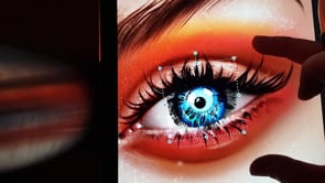 Iris Eye Stamp Brushes for Procreate, a Brush Add-On by sundrameda (Thumbnail 3 of 5)