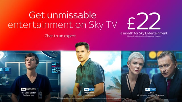 Sky TV Promotion