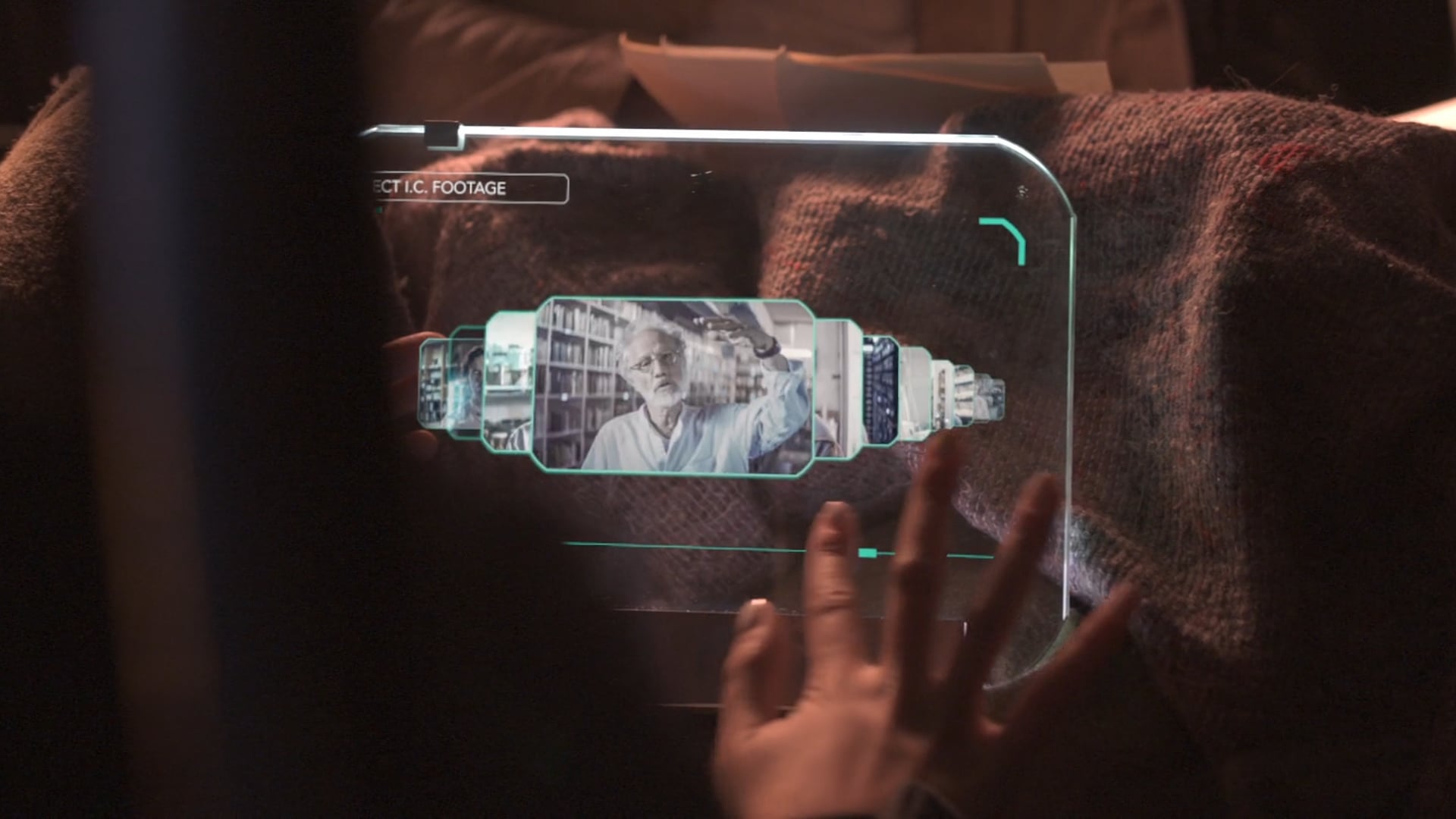 The Way We Were (DOCK) - VFX Screen Hologram
