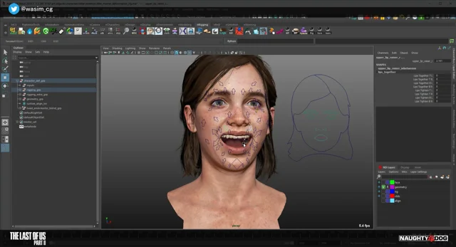 New model animation test. #thelastofus #thelastofuspart2