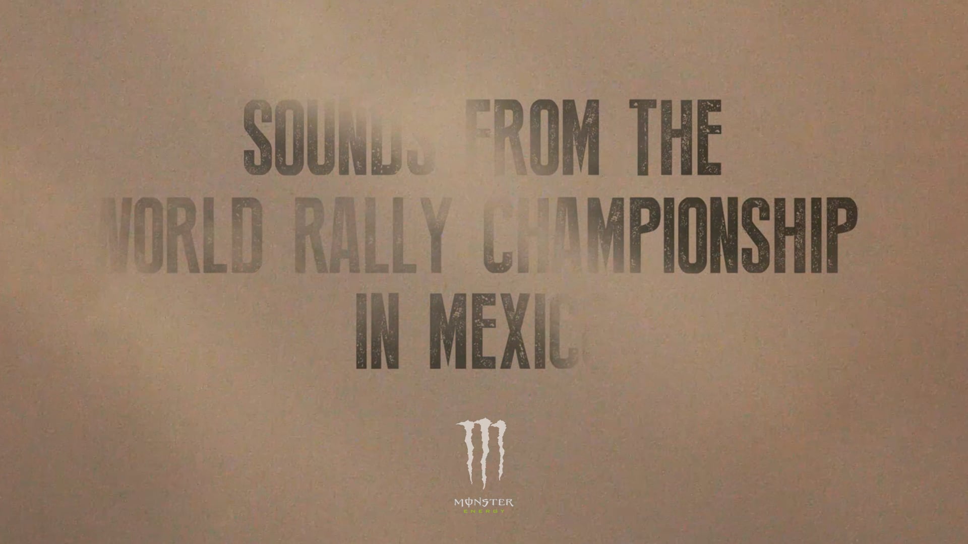 Sounds of WRC - Monster Energy