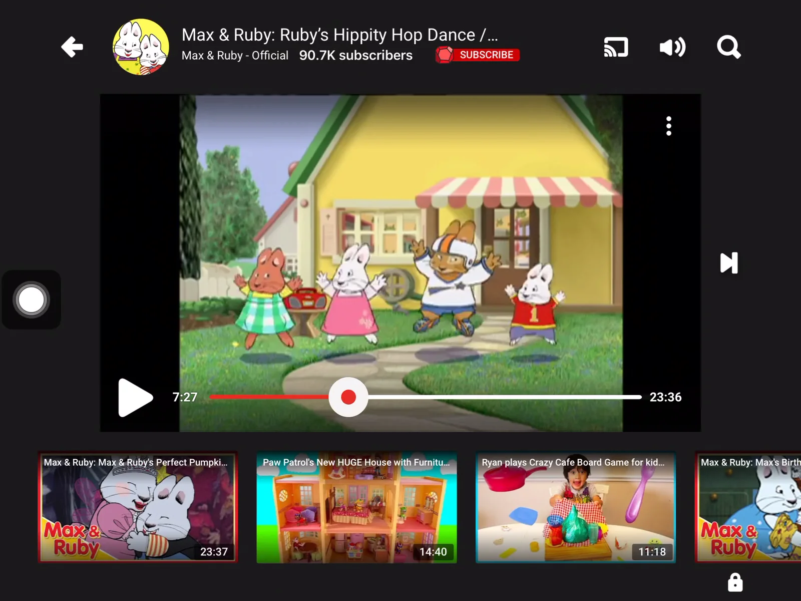 Ruby’s Hippty Hop Dance On Vimeo