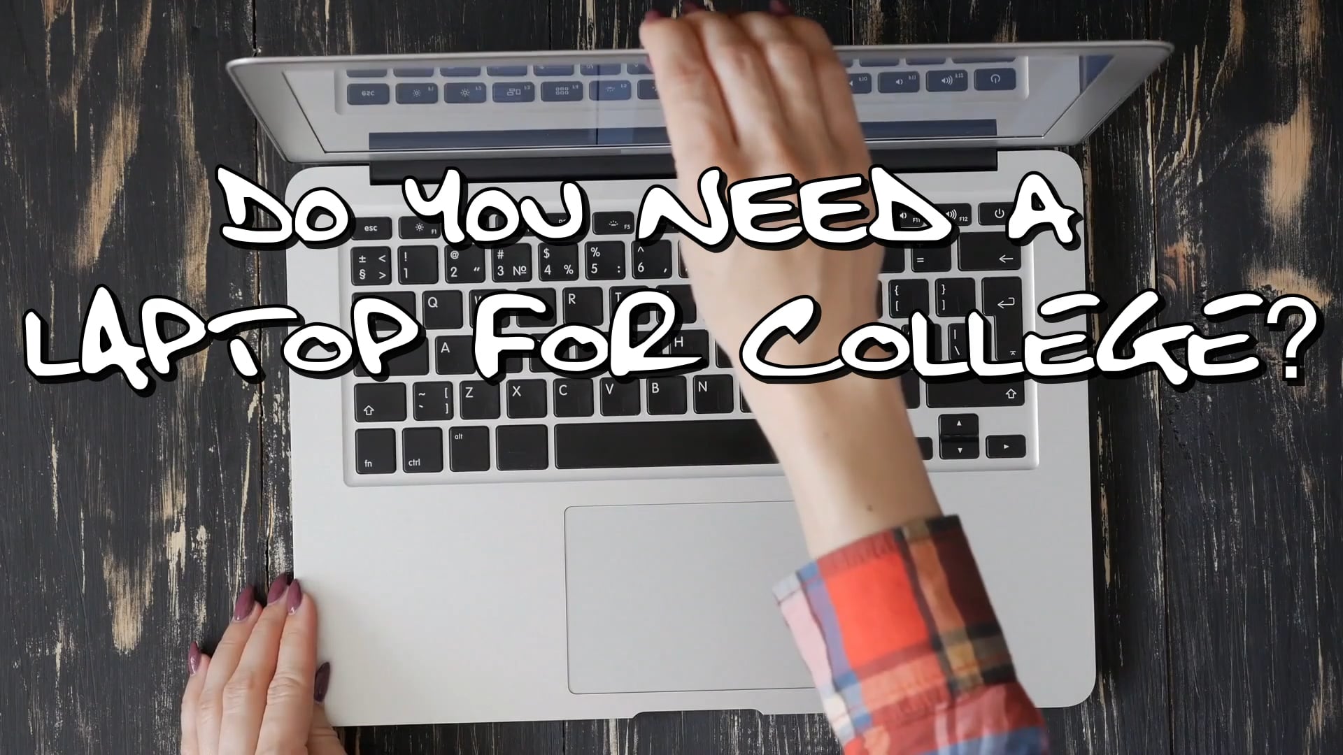 Do you need a laptop for college? on Vimeo