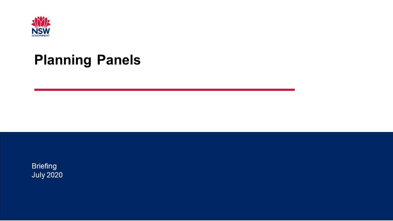 Planning Panel Changes for Councils on Vimeo