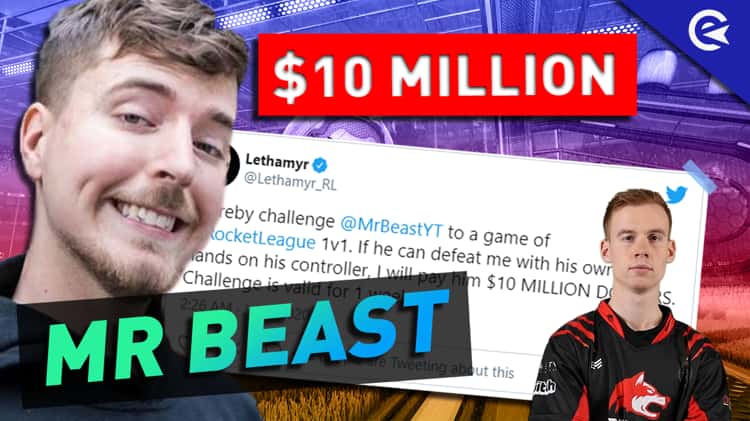 MrBeast Challenged to $10 MILLION Rocket League 1v1 by Lethamyr on Vimeo