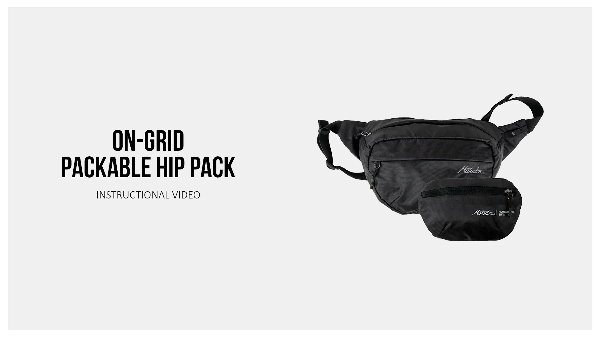 Matador on sale hip pack