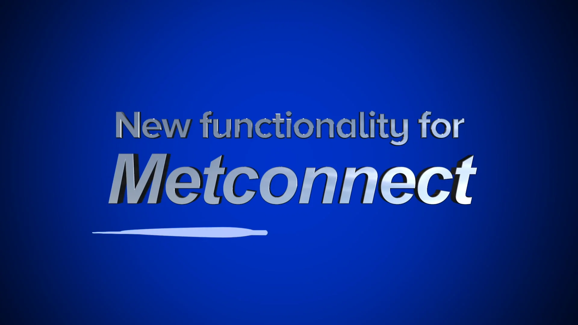 Metconnect Launch 13 July Supplier Video