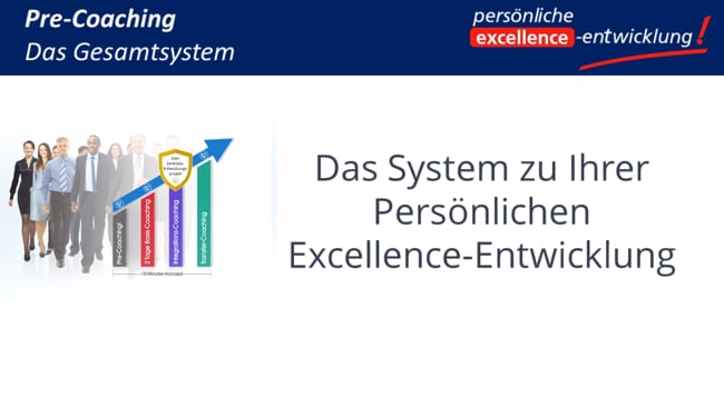 Das System zur Persönlichen Excellence-Entwicklung