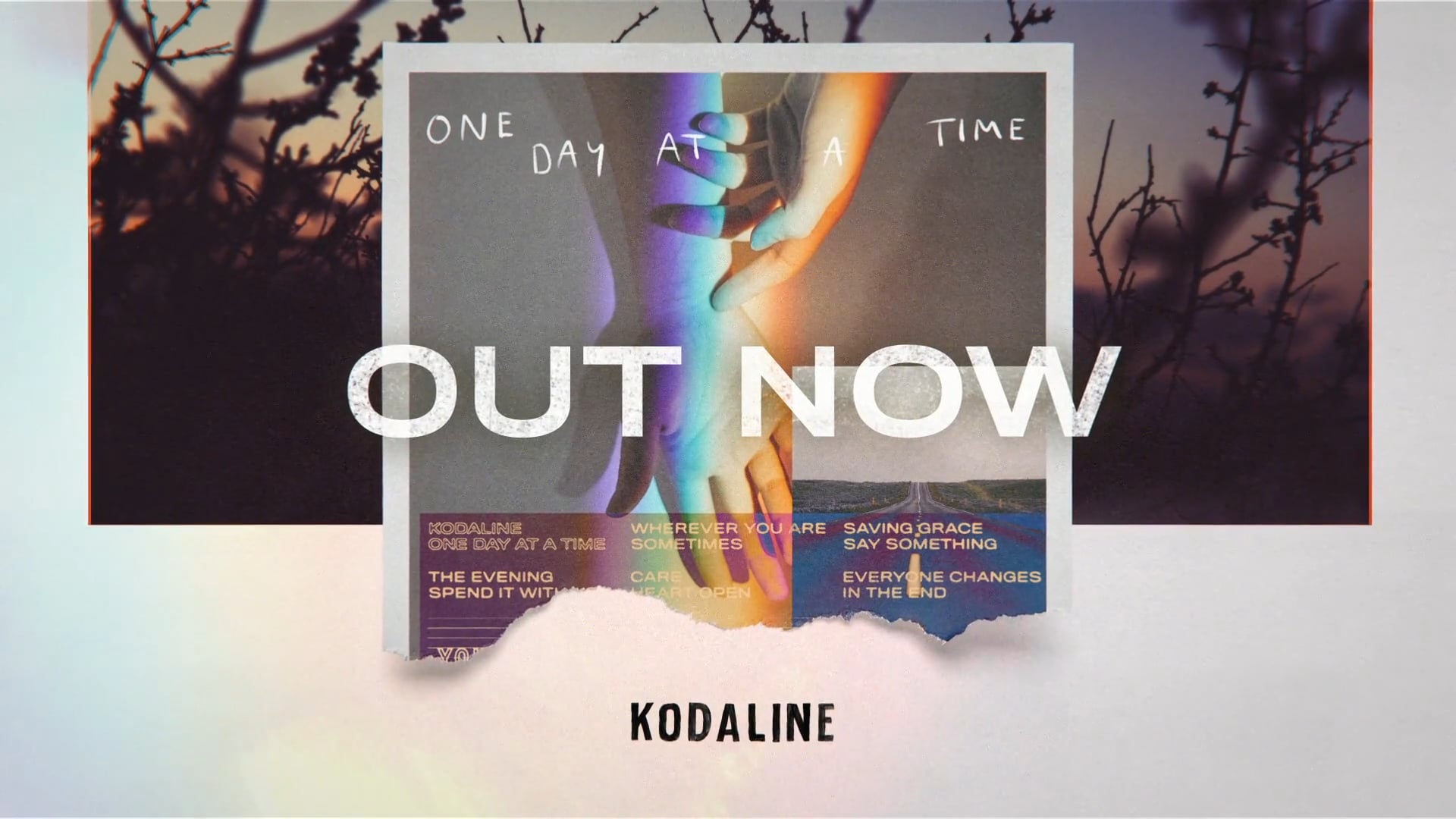 Kodaline / One Day At A Time LP / TV Advert