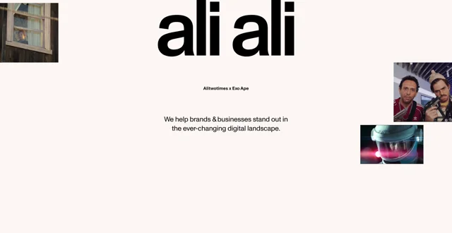 Ali Ali by Exo Ape wins Site of the Month August 2020