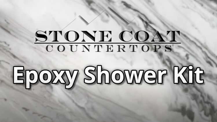 Stone Coat Countertop Epoxy Shower Kit on Vimeo