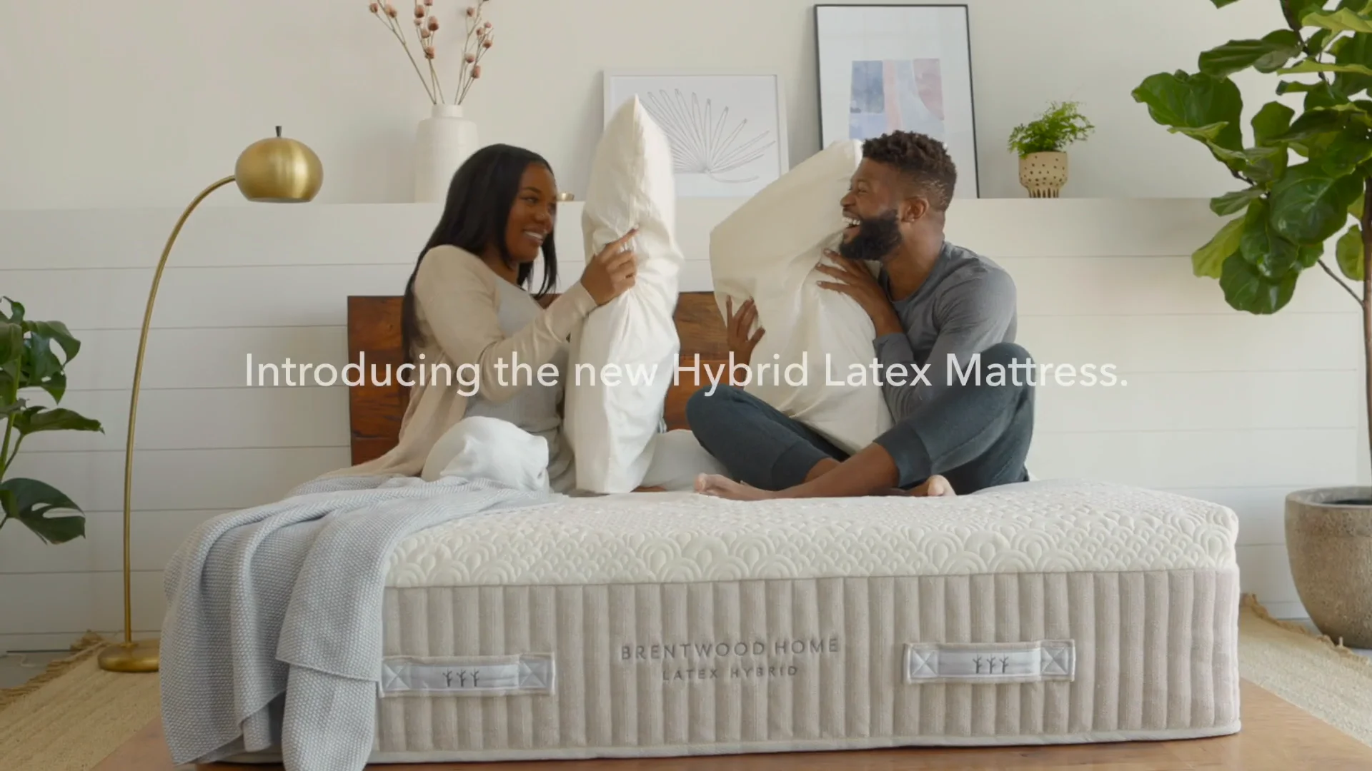 Brentwood hybrid latex deals mattress