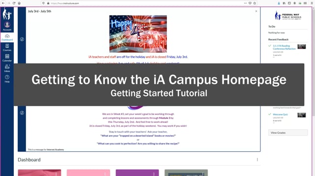 iA Campus Observer Account Guide – Internet Academy: Online Public  Education for K-12 Scholars Since 1996