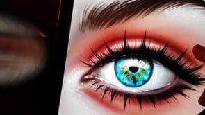 Eye Glare Brushes Procreate, a Brush Add-On by sundrameda (Thumbnail 3 of 5)