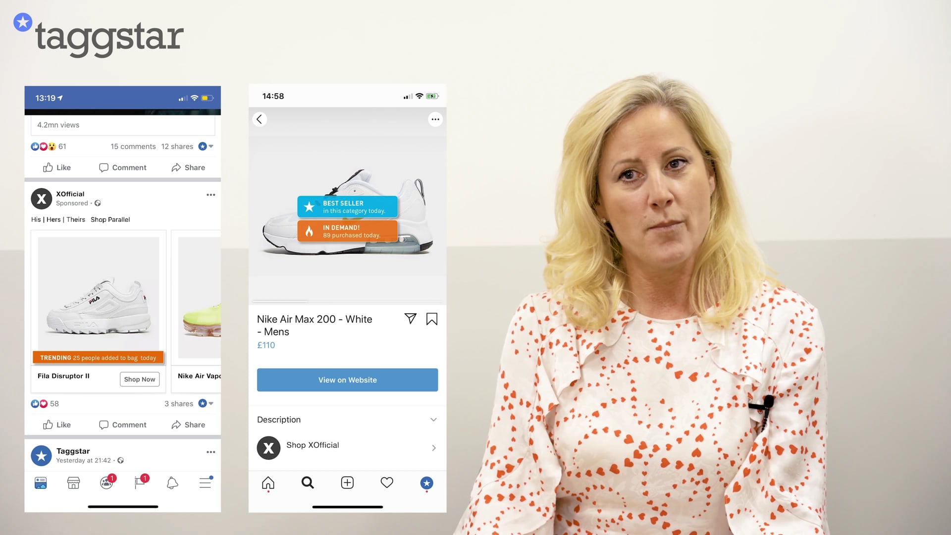 Marjorie Leonidas - CEO, Taggstar