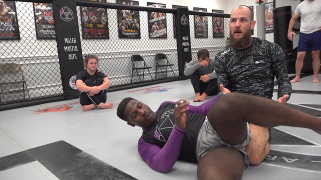 Knee on Belly: Top Spin
