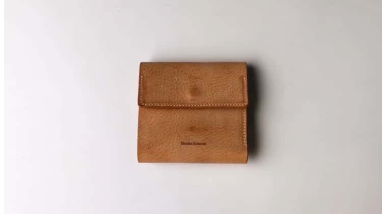 Hender Scheme / clasp wallet - NATURAL