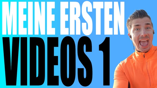 Meine ersten Videos - wichtige Erkenntnisse Teil 1