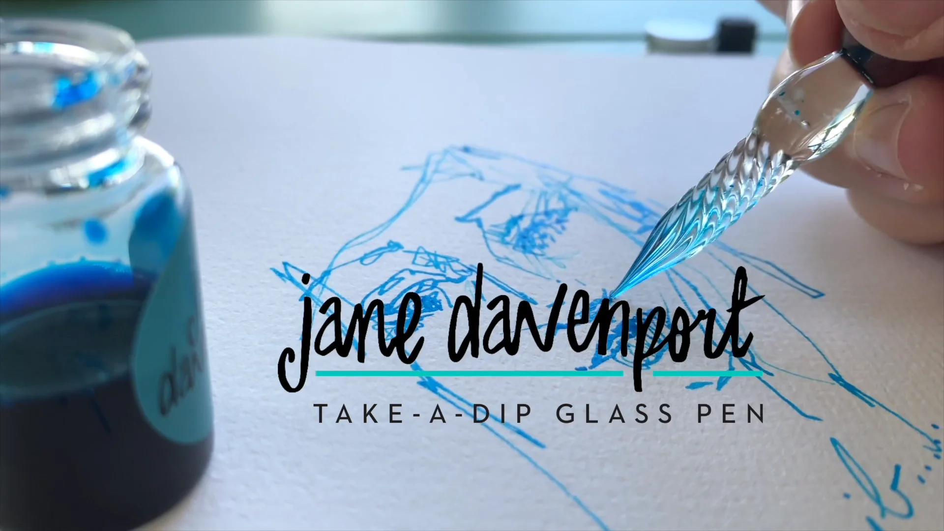 Tentōmushi' Glass Dip Pen | Cherry blossom magic! | Jane