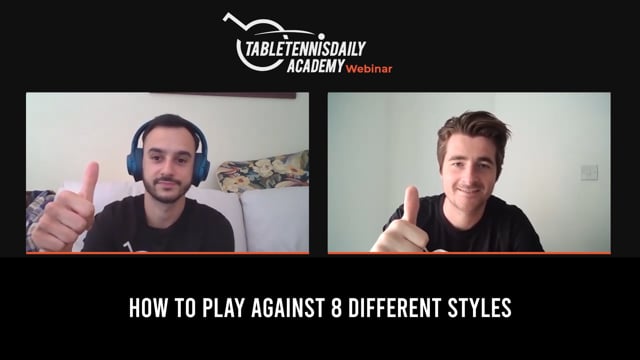 Webinar 2 | How to play against 8 key styles