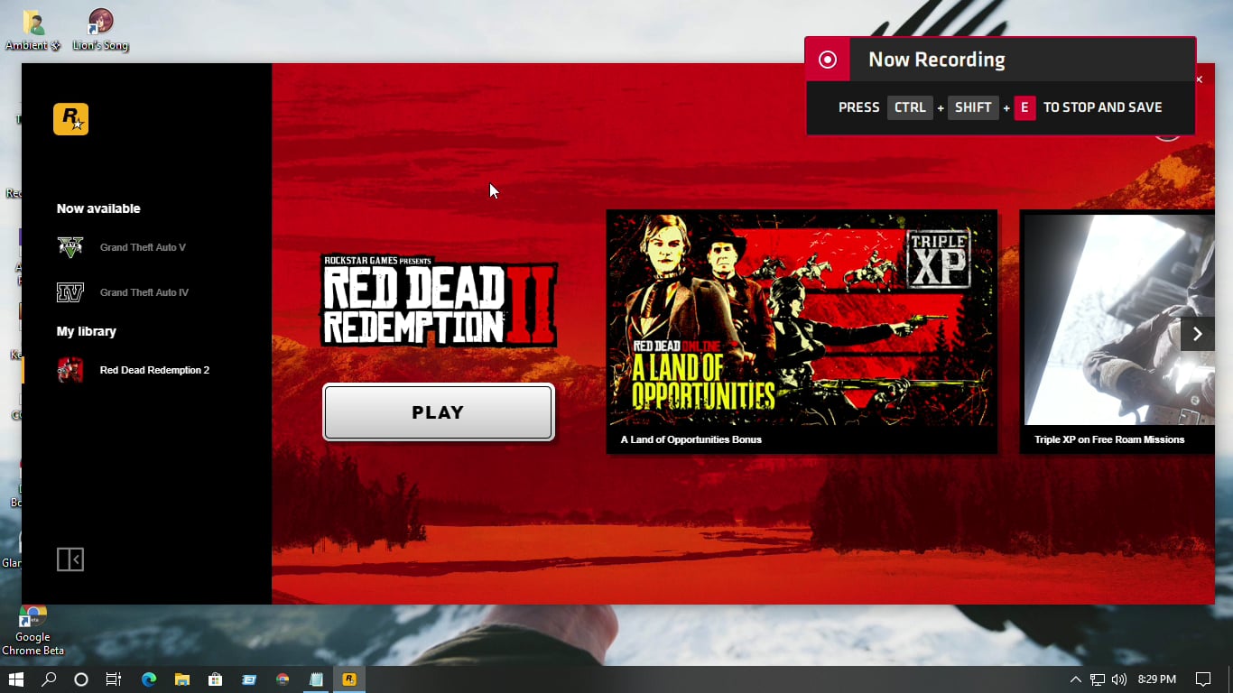 RDR2 - R* Launcher Unexpected Exit Crash... on Vimeo