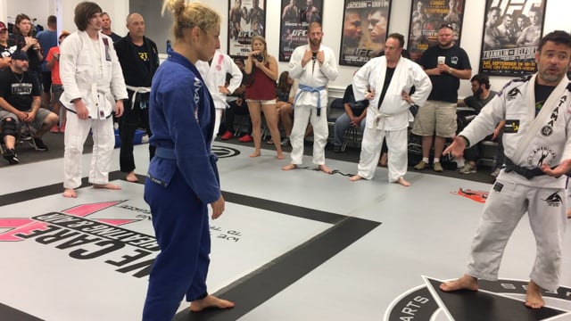 Fake Guard Pull > Cross Ankle Pick > Seminar Sequence