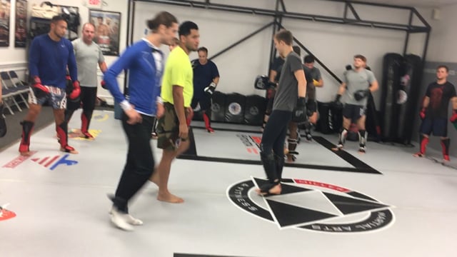 Leaping Side Kick w/ Jorge Masvidal