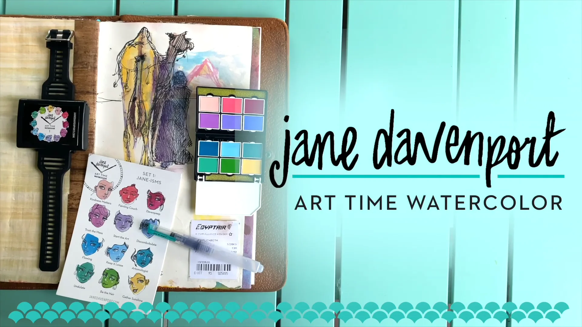 Jane Davenport NEW Artomology + Making Faces Blog Hop