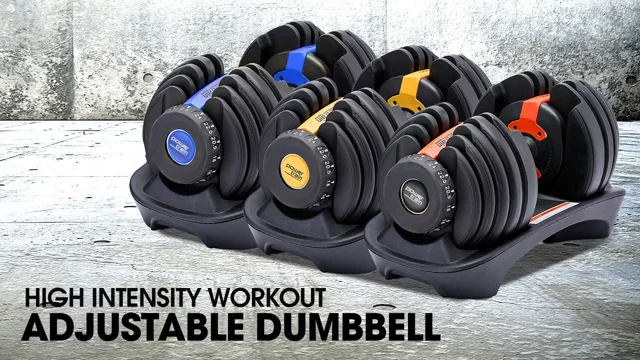 Fortis 48kg Smart Adjustable Weights Dumbbell Set