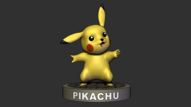 Pikachu Pokeball | 3D Print Model