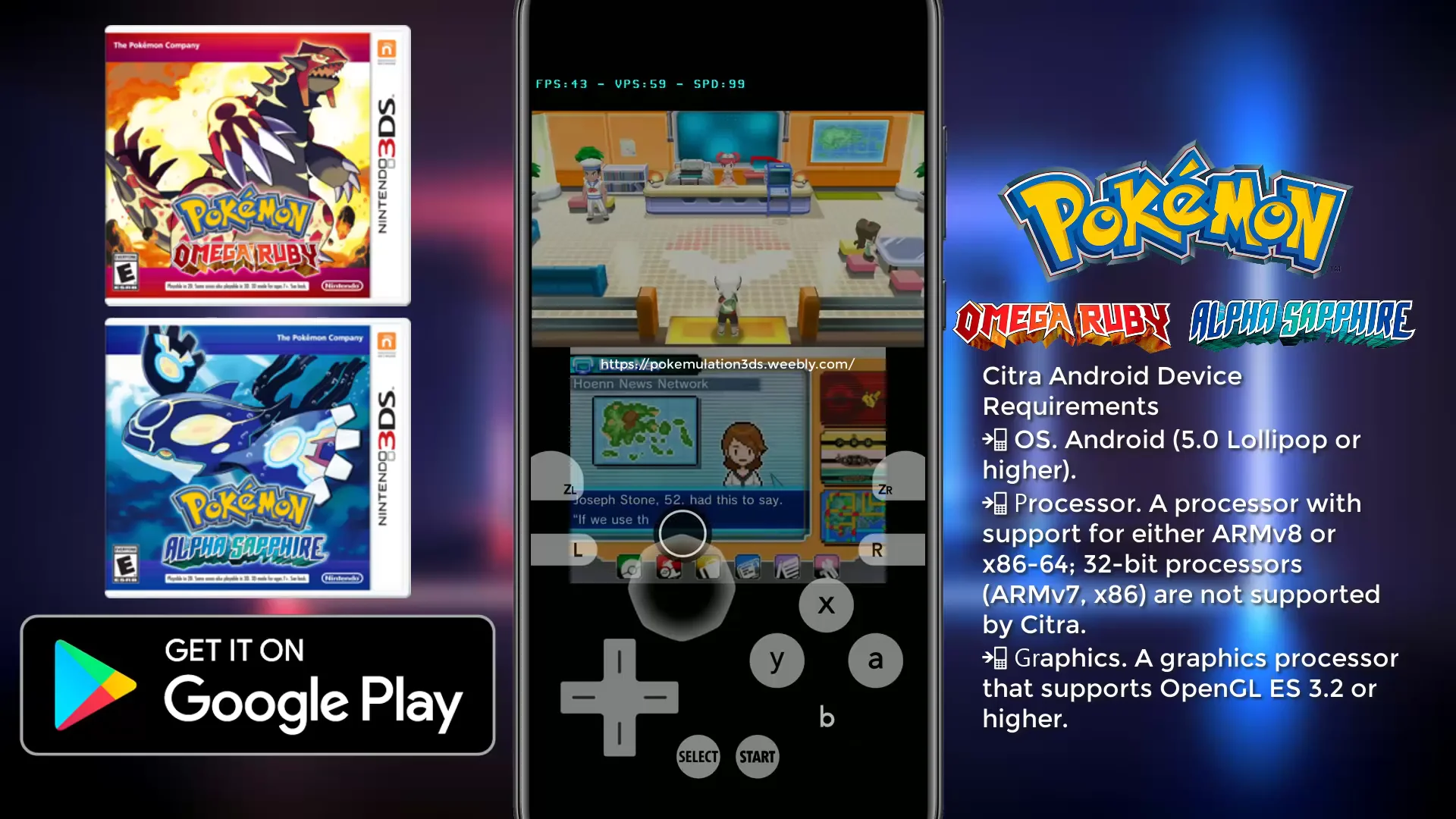 Pokemon alpha sapphire apk download store for android