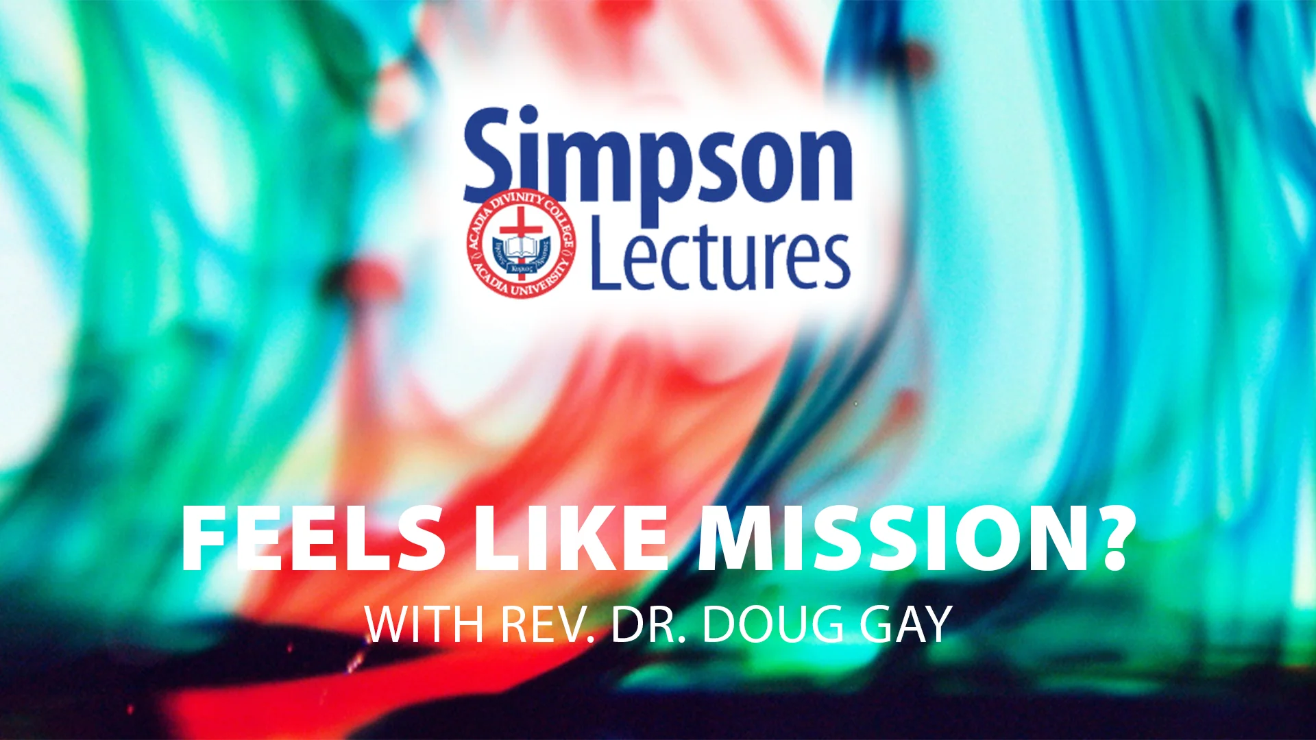 Feels Like Mission? - Rev. Dr. Doug Gay on Vimeo