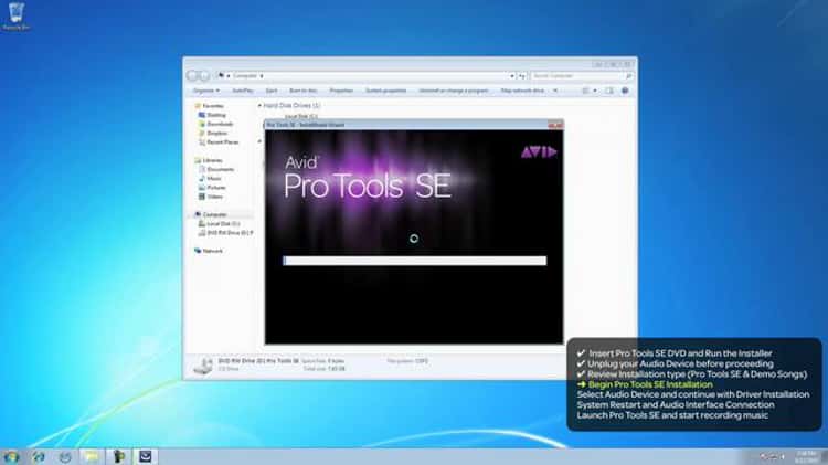 Overview of Avid Pro Tools Windows