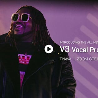 Zoom V3 vocal processor video
