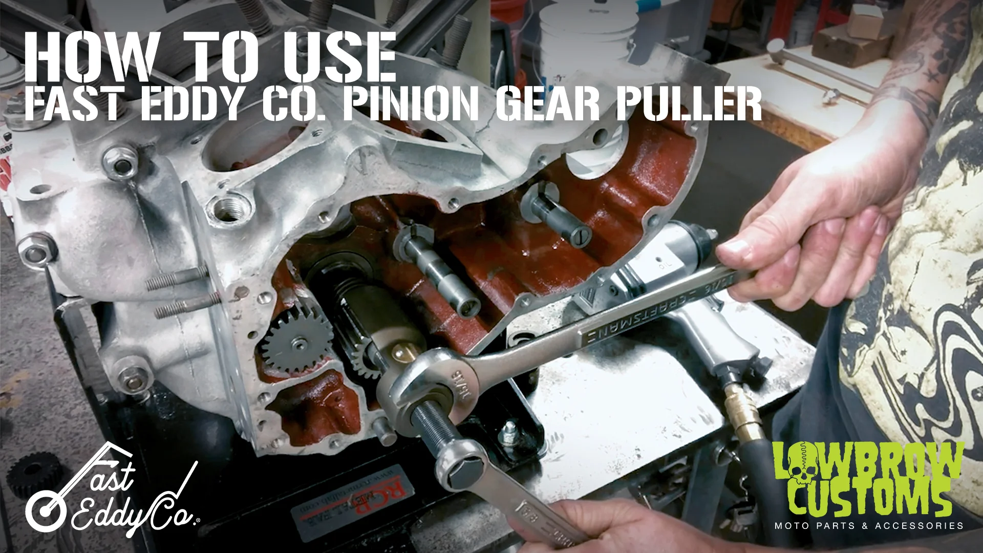 How To Use Fast Eddy Co. Pinion Gear Puller for '99 & Earlier