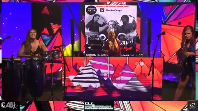 DJ Kristaval feat. Crystal Vargas & Gabi Rose LIVE