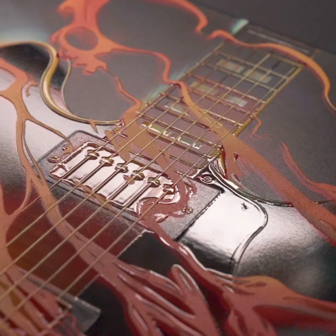 Flaming Guitar