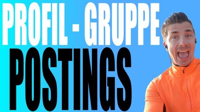 Darf ich das gleiche Posting in der Gruppe und am Profil veröffentlichen?