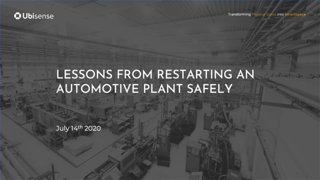 Lessons from restarting an automotive plant safely