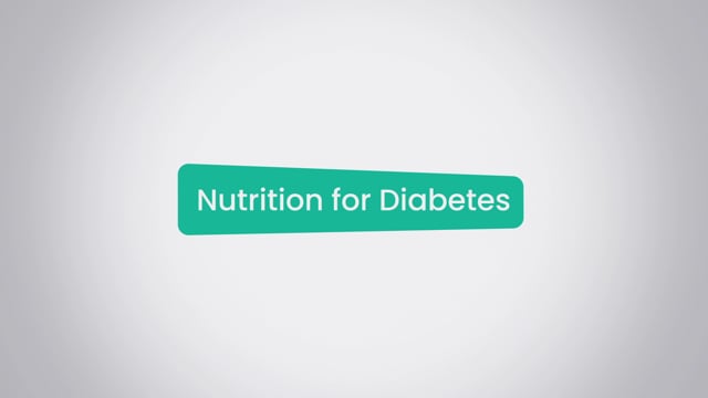Module 03: Nutritional Strategies for Diabetes - Video Thumbnail