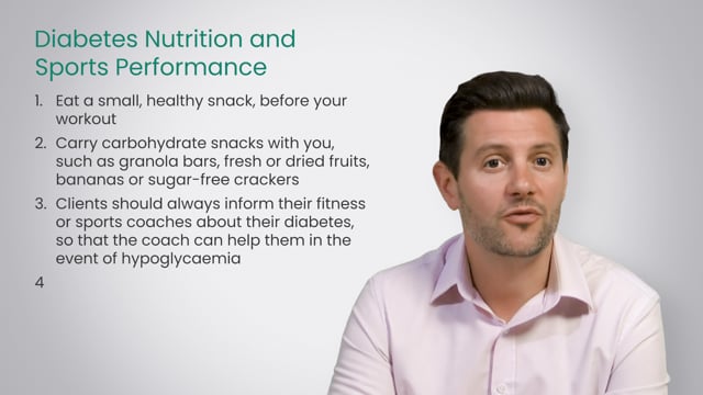Module 05: Diabetic Diet for Building Muscle and Sports Performance - Video Thumbnail