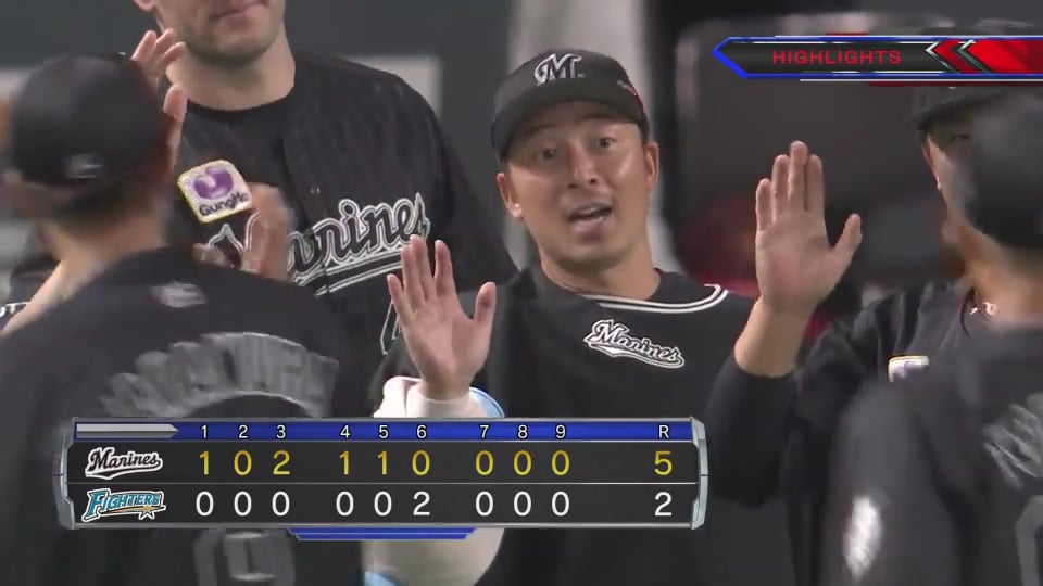 7/14 ファイターズ対マリーンズ ダイジェスト