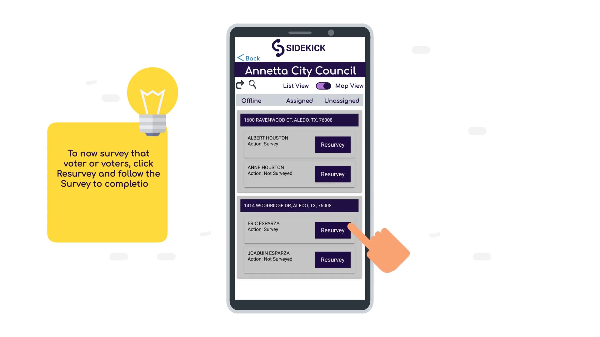 Sidekick Walk App Video