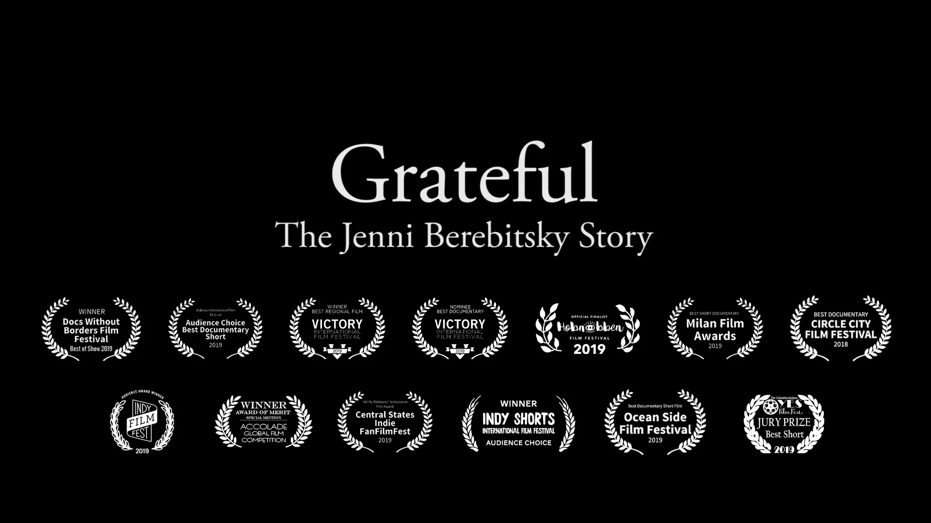 Grateful The Jenni Berebitsky Story Trailer On Vimeo 