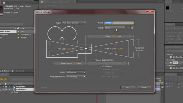 projection 3d after effects download