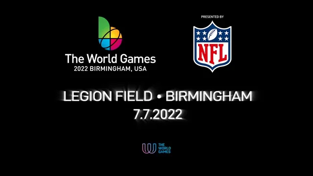 The World Games 2022 Birmingham Partners with NFL, Adds Flag