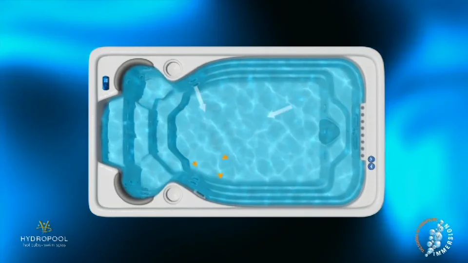 アクアドエア本体 AquaTrainer 14 AX - Hydropool Swim Spas | Aqua Quip